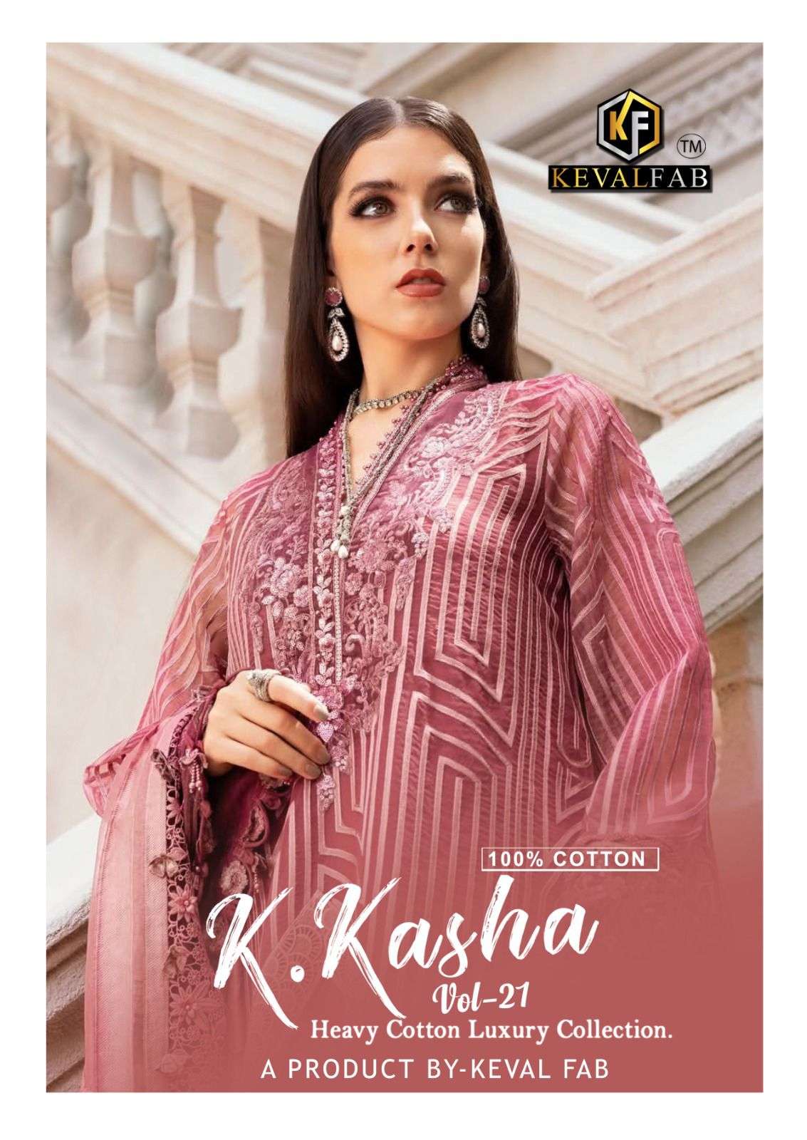 K KASHA VOL - 21 BY KEVAL FAB